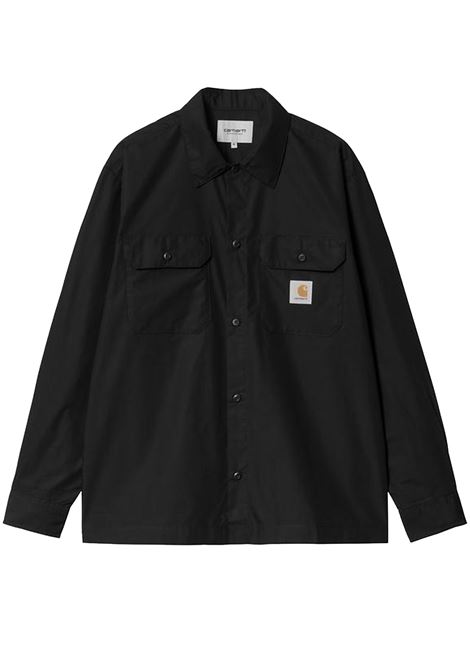 l/s craft shirt man black CARHARTT WIP | I03381489.XX